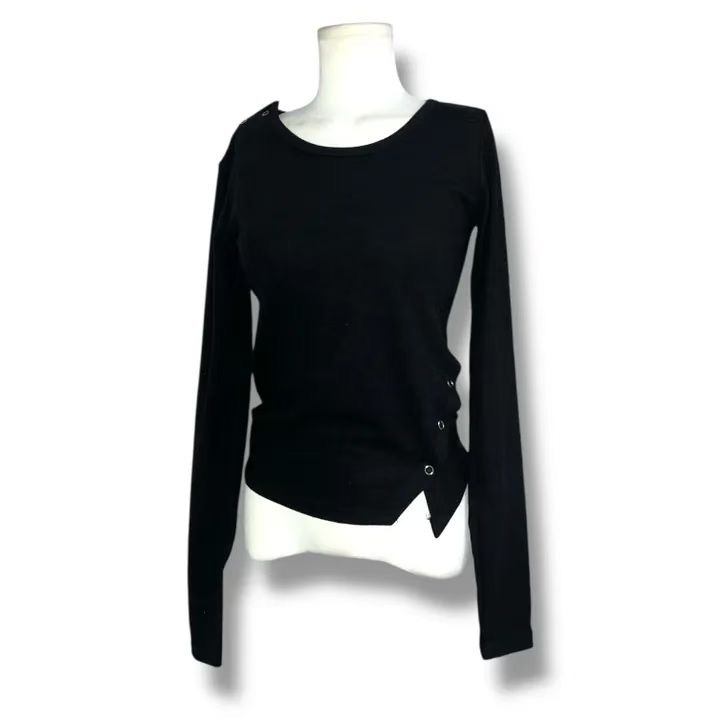 HIDDENHILLS東大門㊣實拍女士新款真品推薦熱賣時尚長袖T恤HIDDENHILLS長袖T恤圖色2