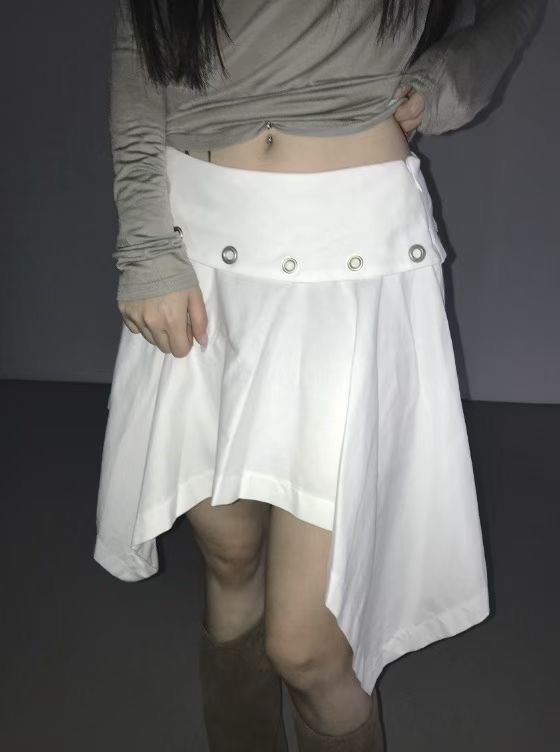 HIDDENHILLS韓國代購㊣女裝新品真品25秋冬人氣半身裙中短裙HIDDENHILLS半身裙/中短裙