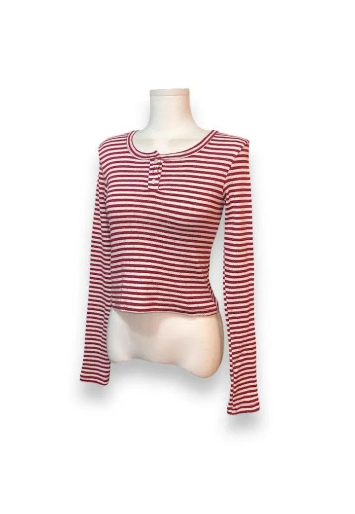 HIDDENHILLS東大門㊣代購女裝新品人氣25秋冬熱賣推薦長袖T恤HIDDENHILLS長袖T恤圖色2