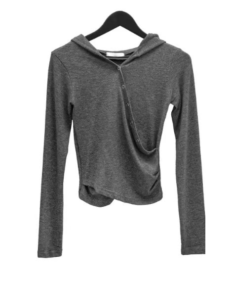 HIDDENHILLS東大門㊣代購女裝新品人氣真品推薦25秋冬長袖T恤HIDDENHILLS長袖T恤圖色1