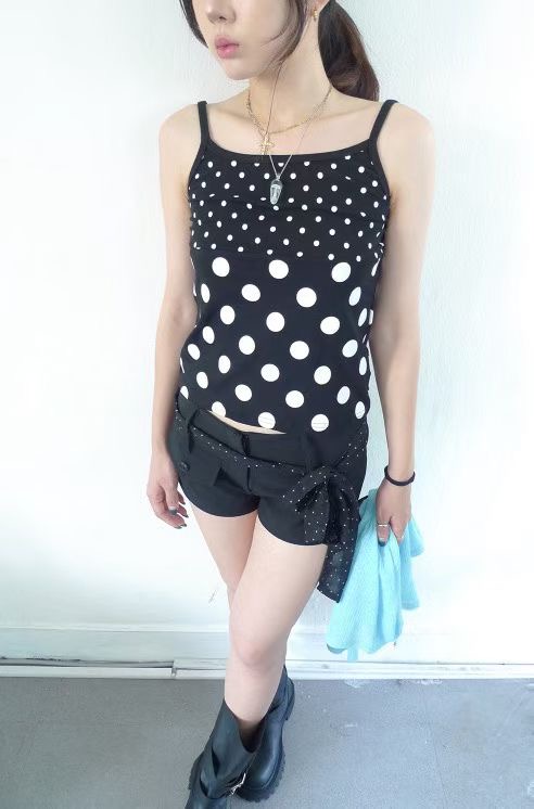 HIDDENHILLS東大門㊣直郵女裝新款真品人氣時尚職業吊帶背心HIDDENHILLS吊帶/背心