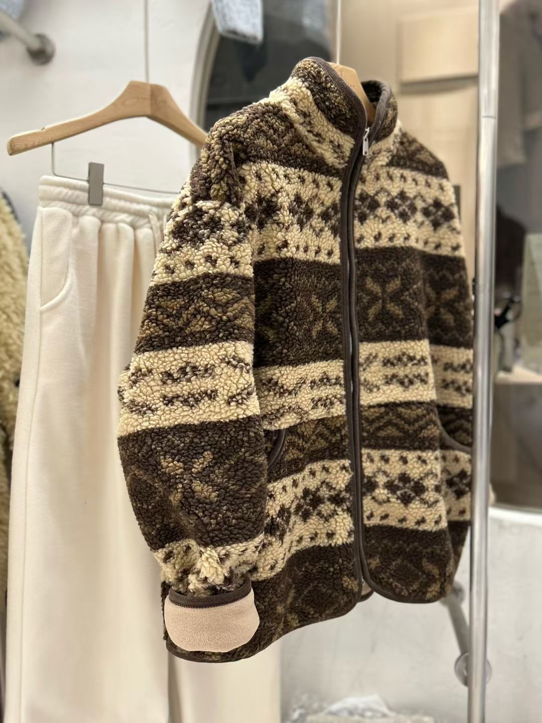 LOUNGE VERA東大門㊣直郵女士新品25秋冬人氣真品時尚夾克LOUNGE VERA-2件訂夾克圖色1