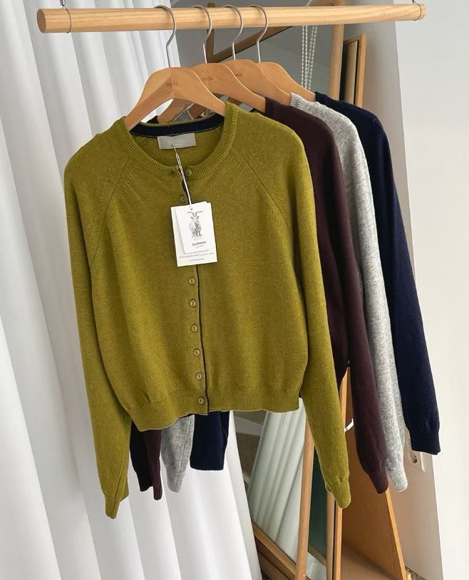 LOUNGE VERA韓國直郵㊣女裝新款推薦時尚休閑職業針織衫開衫LOUNGE VERA-2件訂針織衫