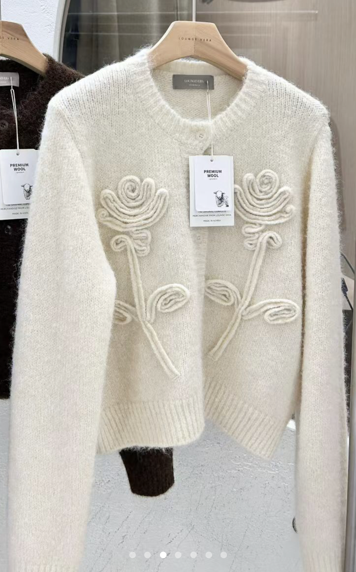 LOUNGE VERA韓國直郵㊣女士新品熱賣真品時尚推薦休閑針織衫LOUNGE VERA-2件訂針織衫圖色3