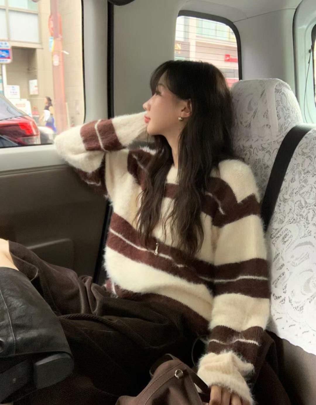 ALL OF US東大門㊣代購女士新品人氣熱賣推薦真品25秋冬針織衫ALL OF US針織衫