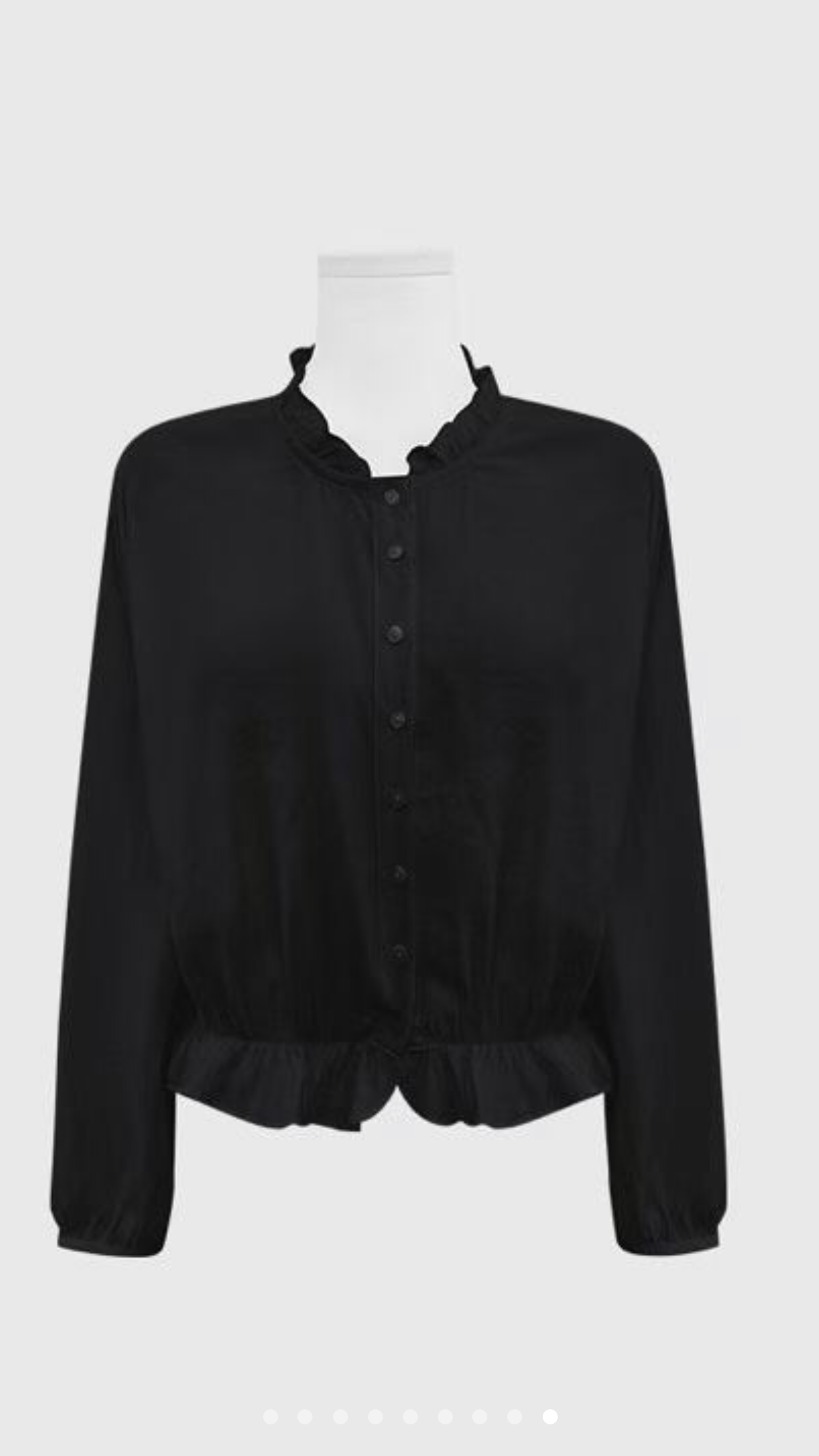 ALL OF US東大門㊣實拍女裝新品休閑25秋冬人氣襯衫蕾絲衫ALL OF US襯衫/蕾絲衫圖色2