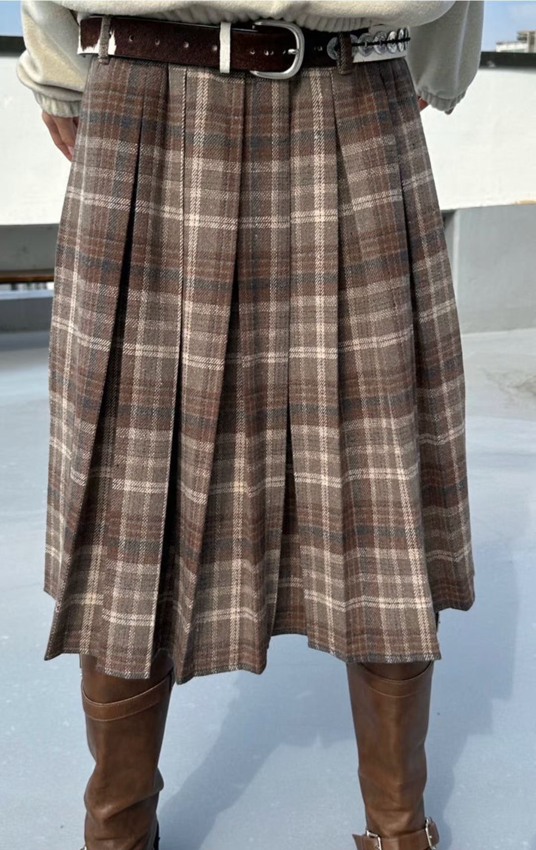 LOUNGE VERA東大門㊣實拍女裝新款熱賣半身裙中短裙不含腰帶LOUNGE VERA-2件訂半身裙/中短裙