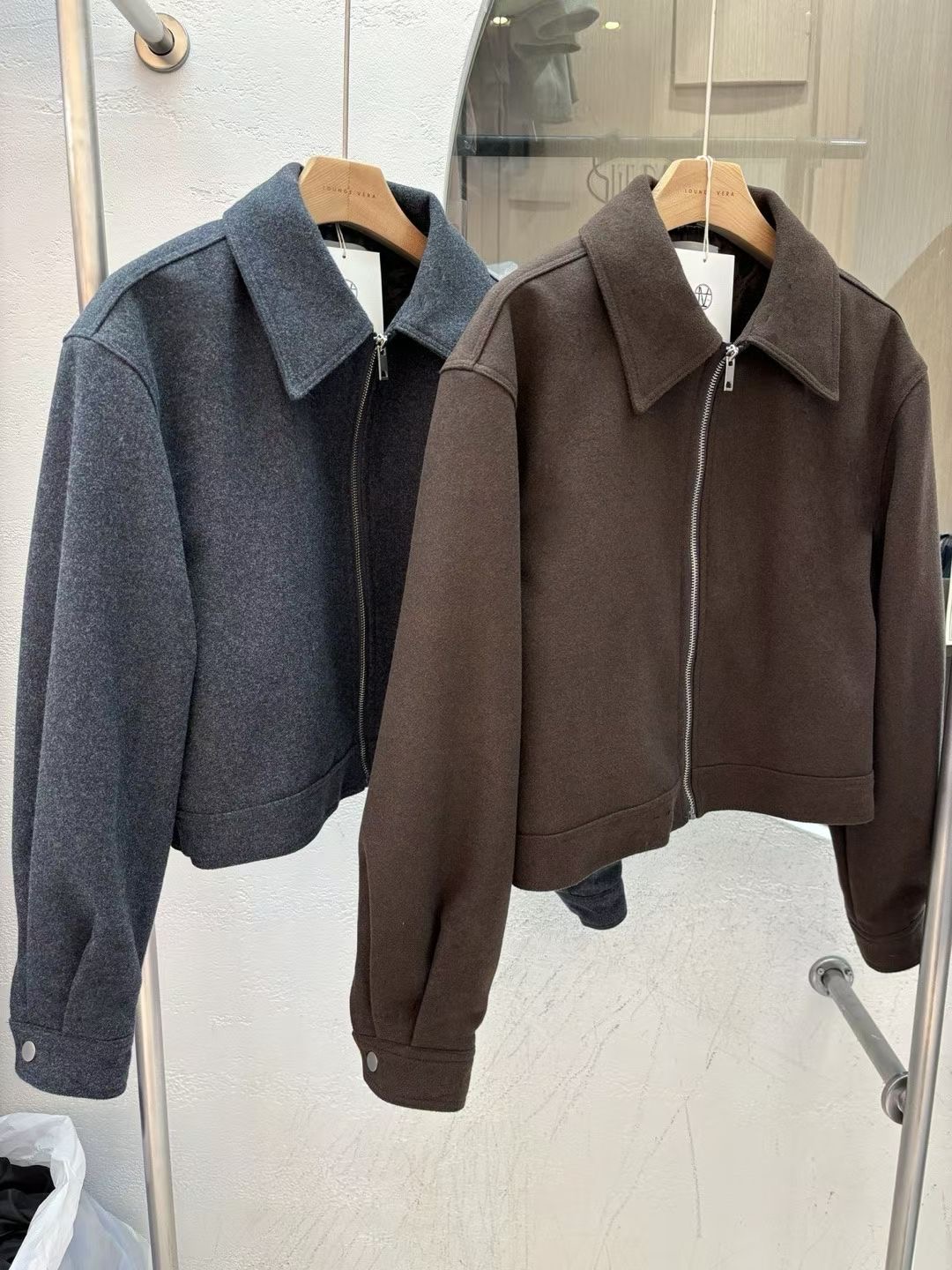 LOUNGE VERA東大門㊣直郵女裝新款時尚25秋冬套裝不含腰帶LOUNGE VERA-2件訂套裝