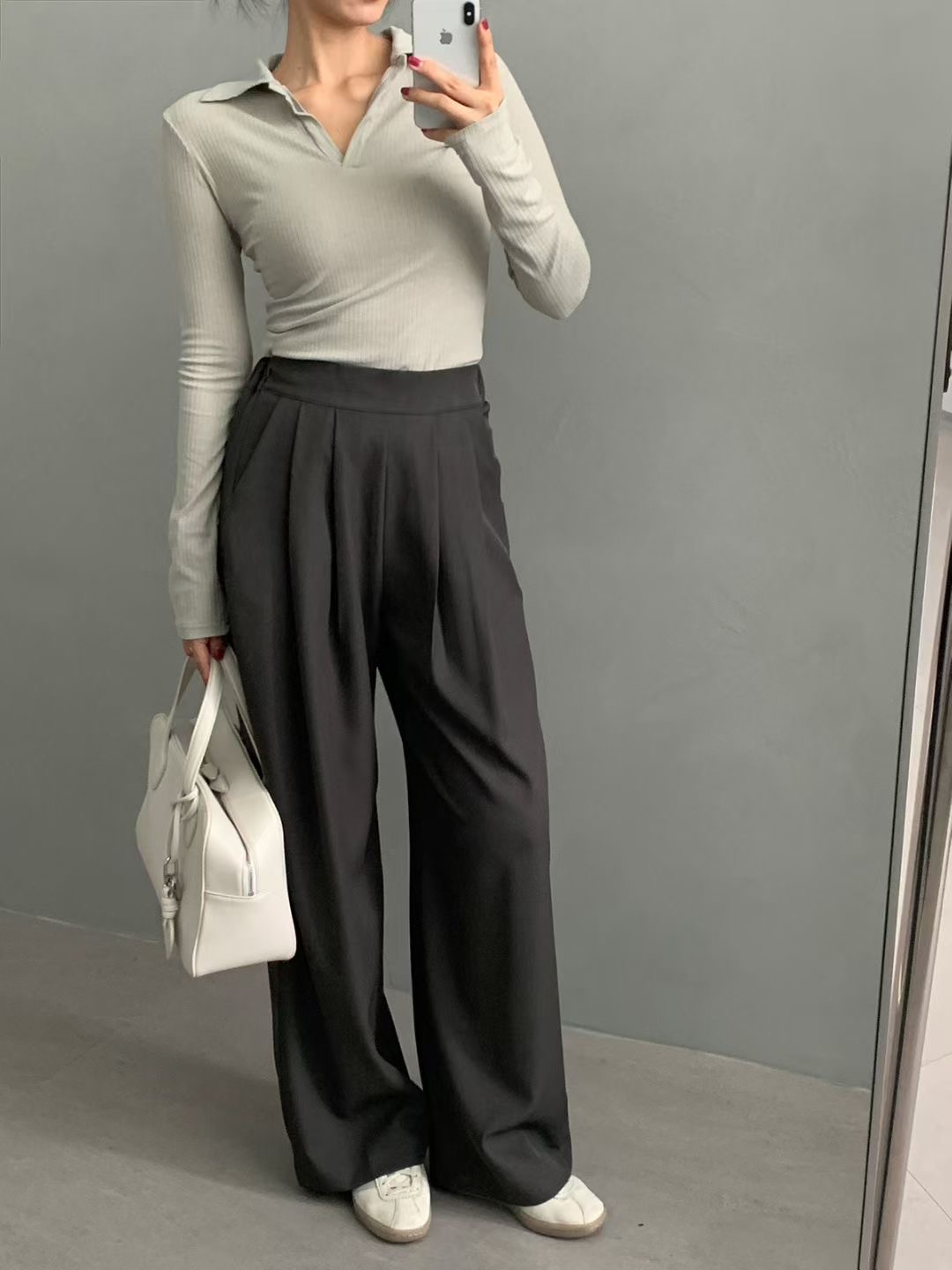 LOUNGE VERA韓國代購㊣女裝新品推薦熱賣時尚休閑25秋冬針織衫LOUNGE VERA-2件訂針織衫圖色3