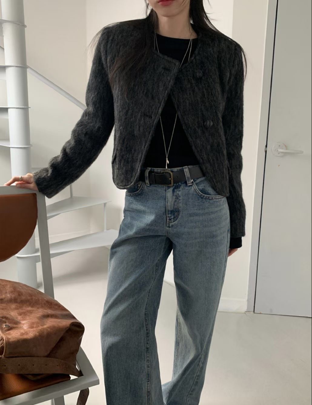 LOUNGE VERA韓國直郵㊣女裝新款推薦休閑25秋冬熱賣人氣夾克LOUNGE VERA-2件訂夾克