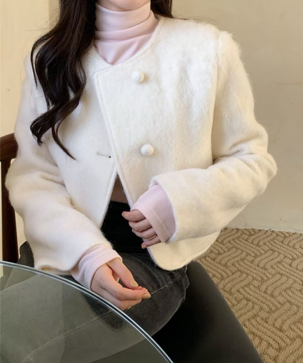 LOUNGE VERA韓國直郵㊣女裝新款推薦休閑25秋冬熱賣人氣夾克LOUNGE VERA-2件訂夾克圖色2