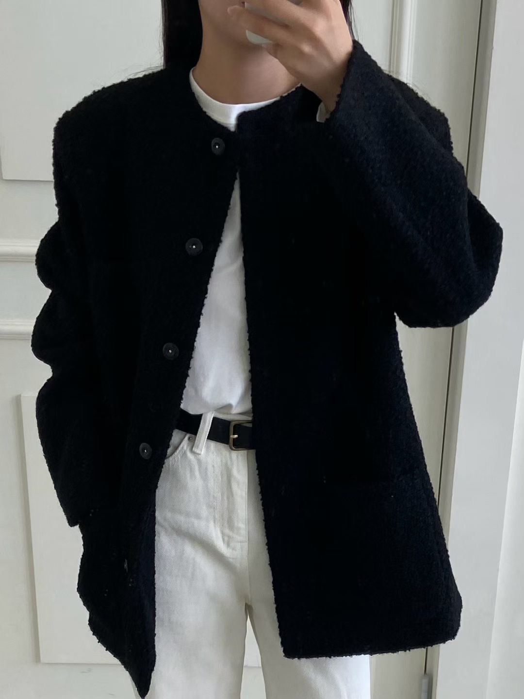 ALL OF US韓國代購㊣女士新款職業真品時尚人氣休閑熱賣夾克ALL OF US夾克圖色2