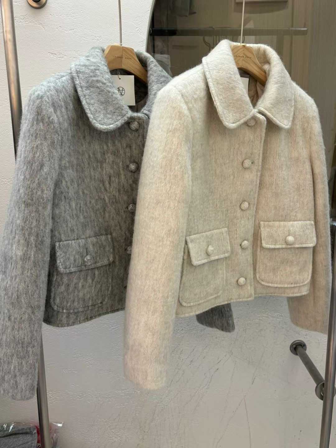 LOUNGE VERA韓國直郵㊣女士新品真品熱賣職業推薦25秋冬夾克LOUNGE VERA-2件訂夾克