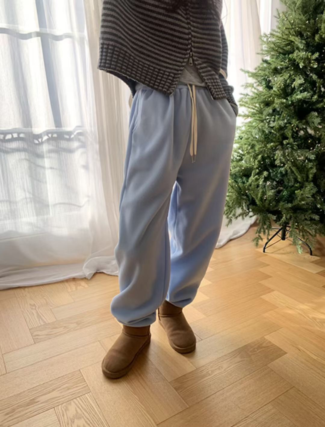 LOUNGE VERA韓國直郵㊣女裝新品職業25秋冬休閑時尚休閑褲LOUNGE VERA-2件訂休閑褲圖色2