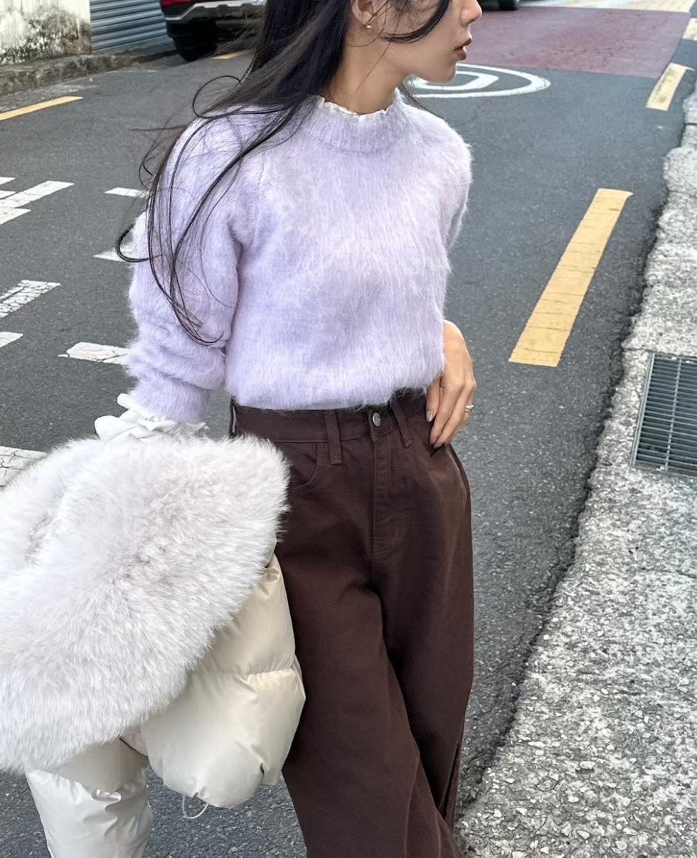 LOUNGE VERA東大門㊣直郵女士新款推薦熱賣真品時尚針織衫LOUNGE VERA-2件訂針織衫圖色2