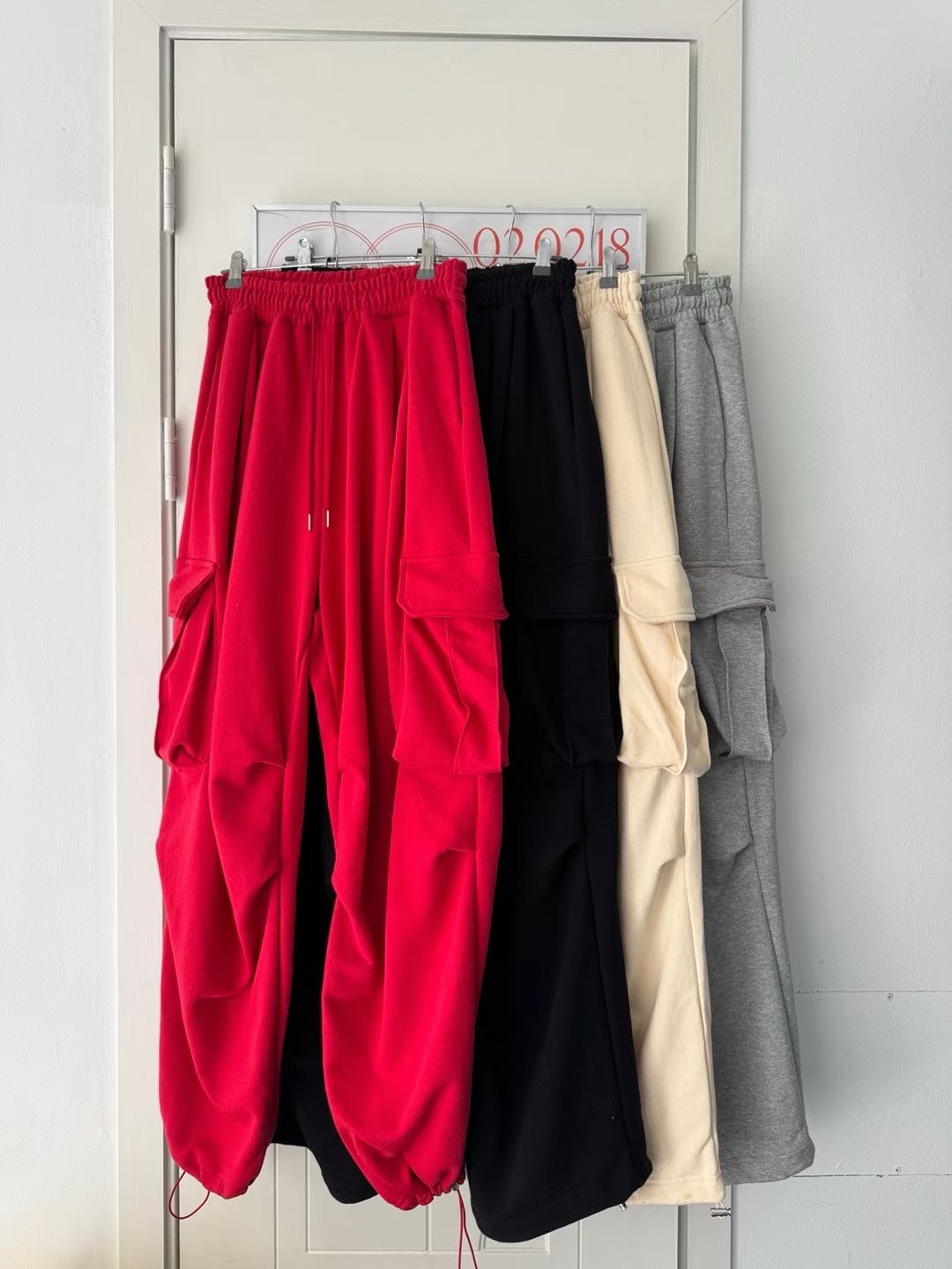 GISELE東大門㊣實拍女裝新品時尚25秋冬人氣熱賣推薦休閑褲GISELE休閑褲圖色3左三色