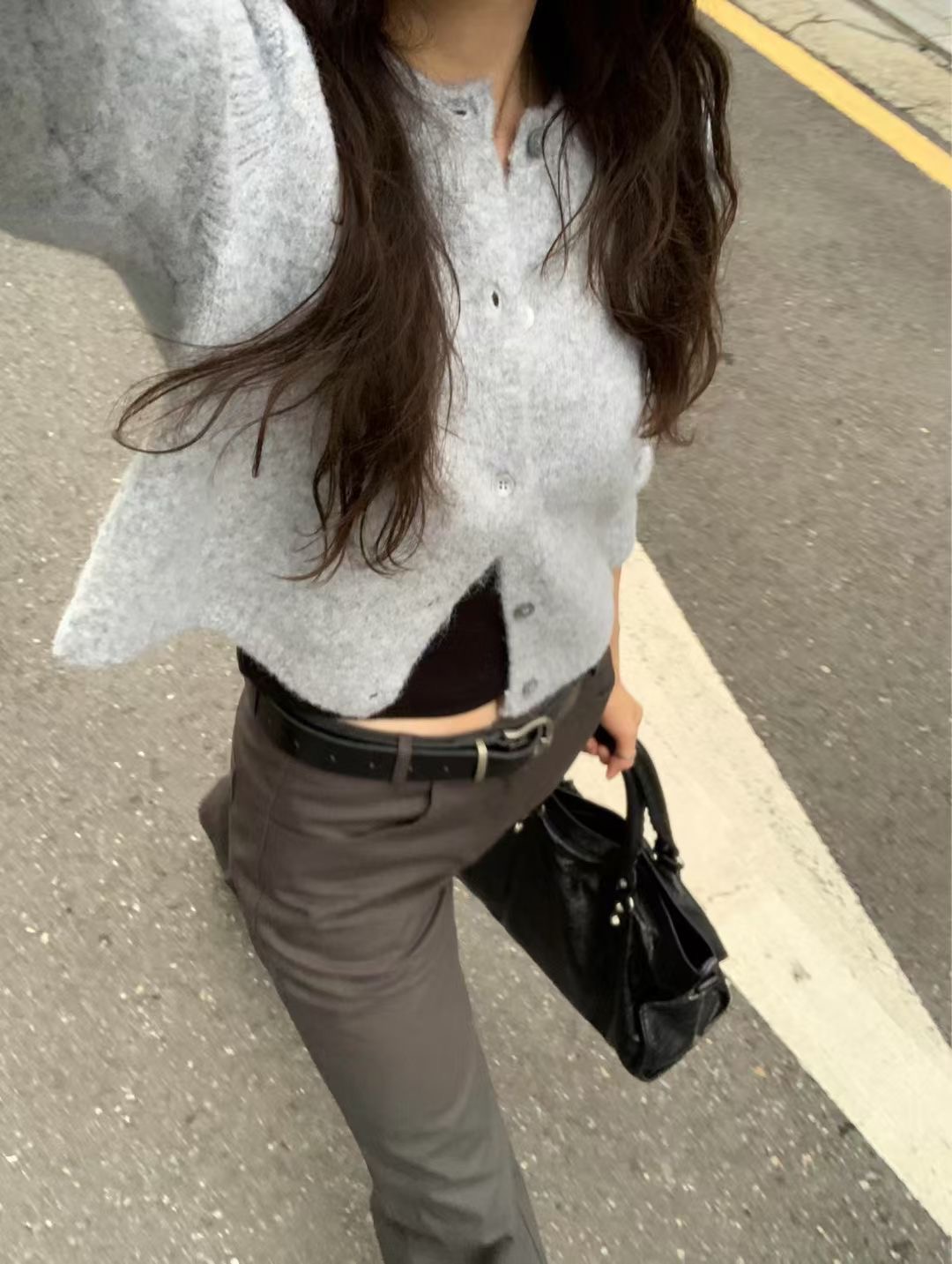 ALL OF US韓國代購㊣女裝新品人氣推薦25秋冬針織衫不含內搭ALL OF US針織衫