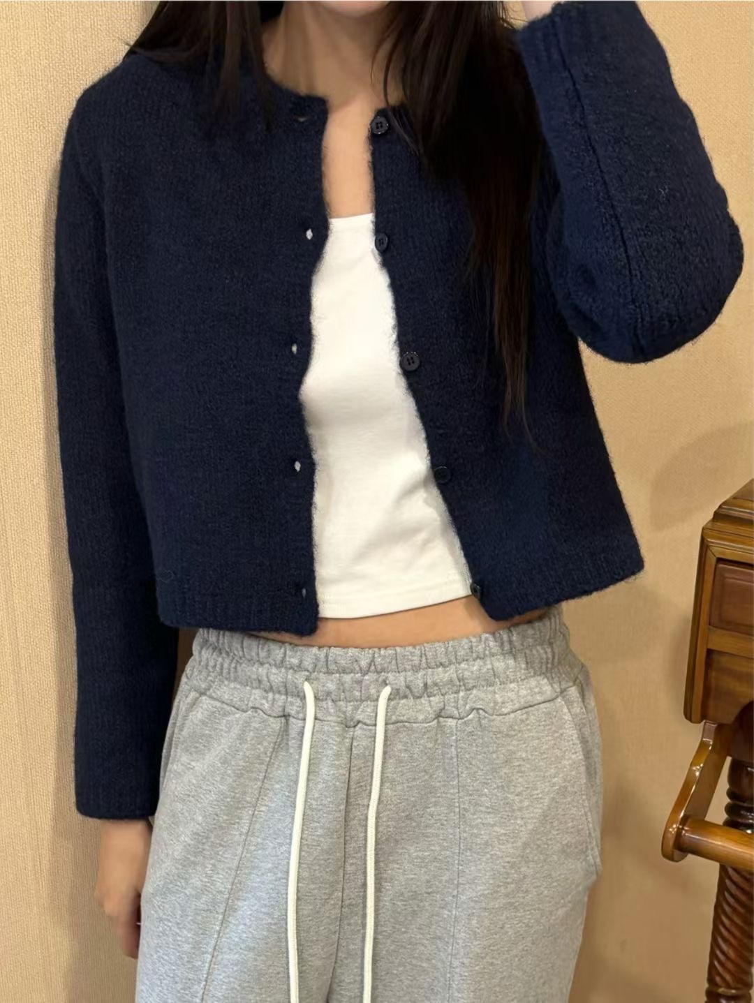 ALL OF US韓國代購㊣女裝新品人氣推薦25秋冬針織衫不含內搭ALL OF US針織衫圖色4