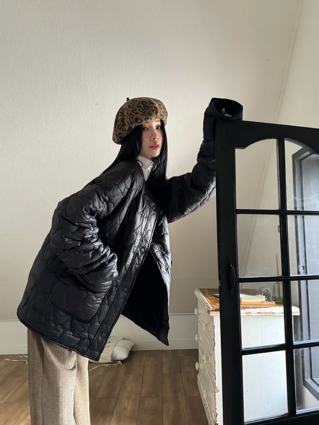 GISELE韓國直郵㊣女裝新款真品人氣推薦熱賣25秋冬時尚夾克GISELE夾克圖色2