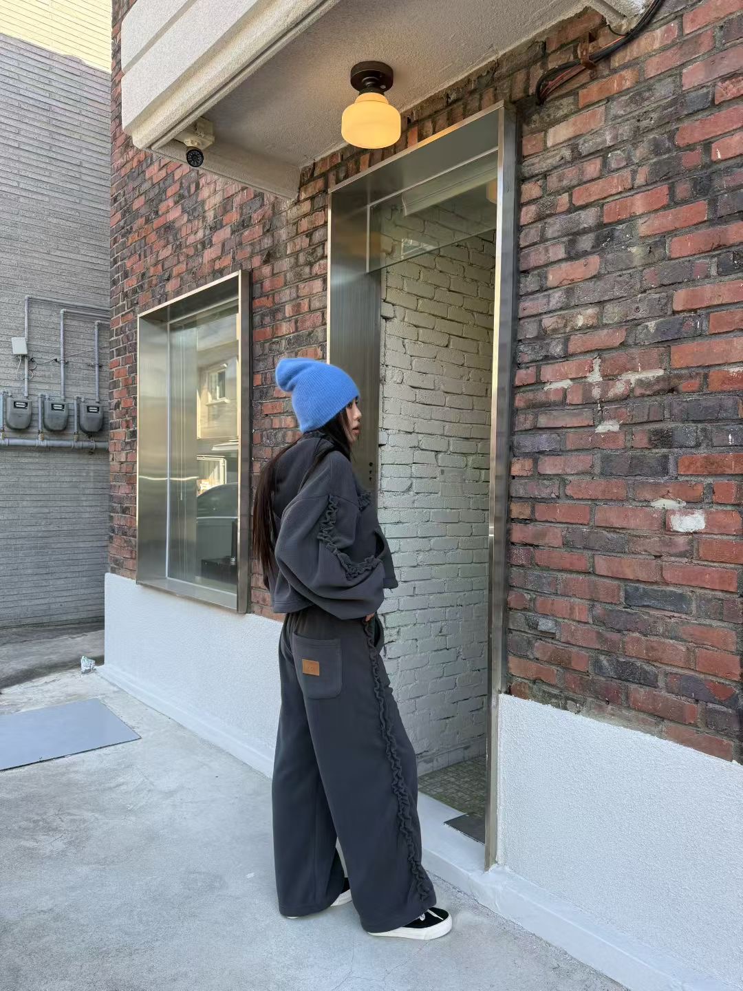 GISELE東大門㊣實拍女裝新品時尚休閑熱賣推薦真品人氣休閑褲GISELE休閑褲