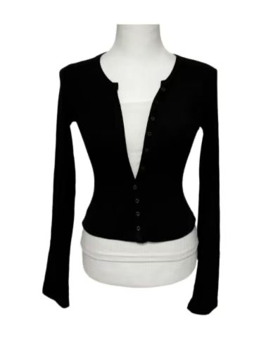 HIDDENHILLS東大門㊣代購女裝新款25秋冬熱賣職業時尚長袖T恤HIDDENHILLS長袖T恤圖色3