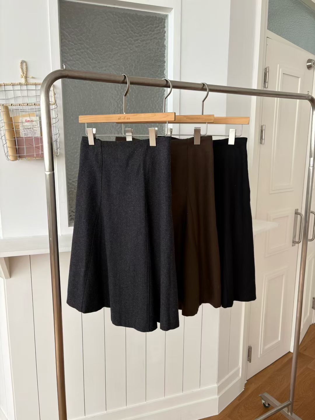 ALL OF US韓國直郵㊣女裝新品人氣休閑熱賣職業半身裙中短裙ALL OF US半身裙/中短裙圖色3左三色