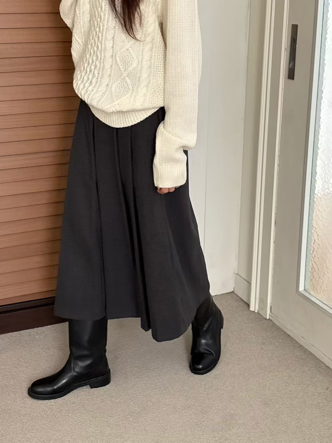 ALL OF US東大門㊣直郵女士新品時尚熱賣真品推薦休閑長裙ALL OF US長裙