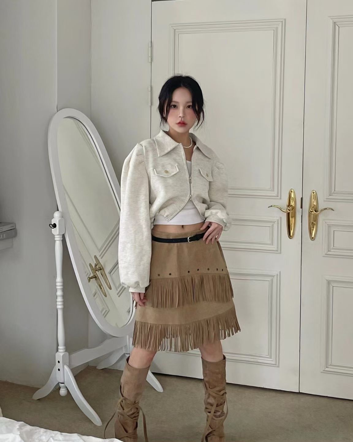 GISELE東大門㊣代購女裝新款熱賣真品職業休閑25秋冬時尚夾克GISELE夾克