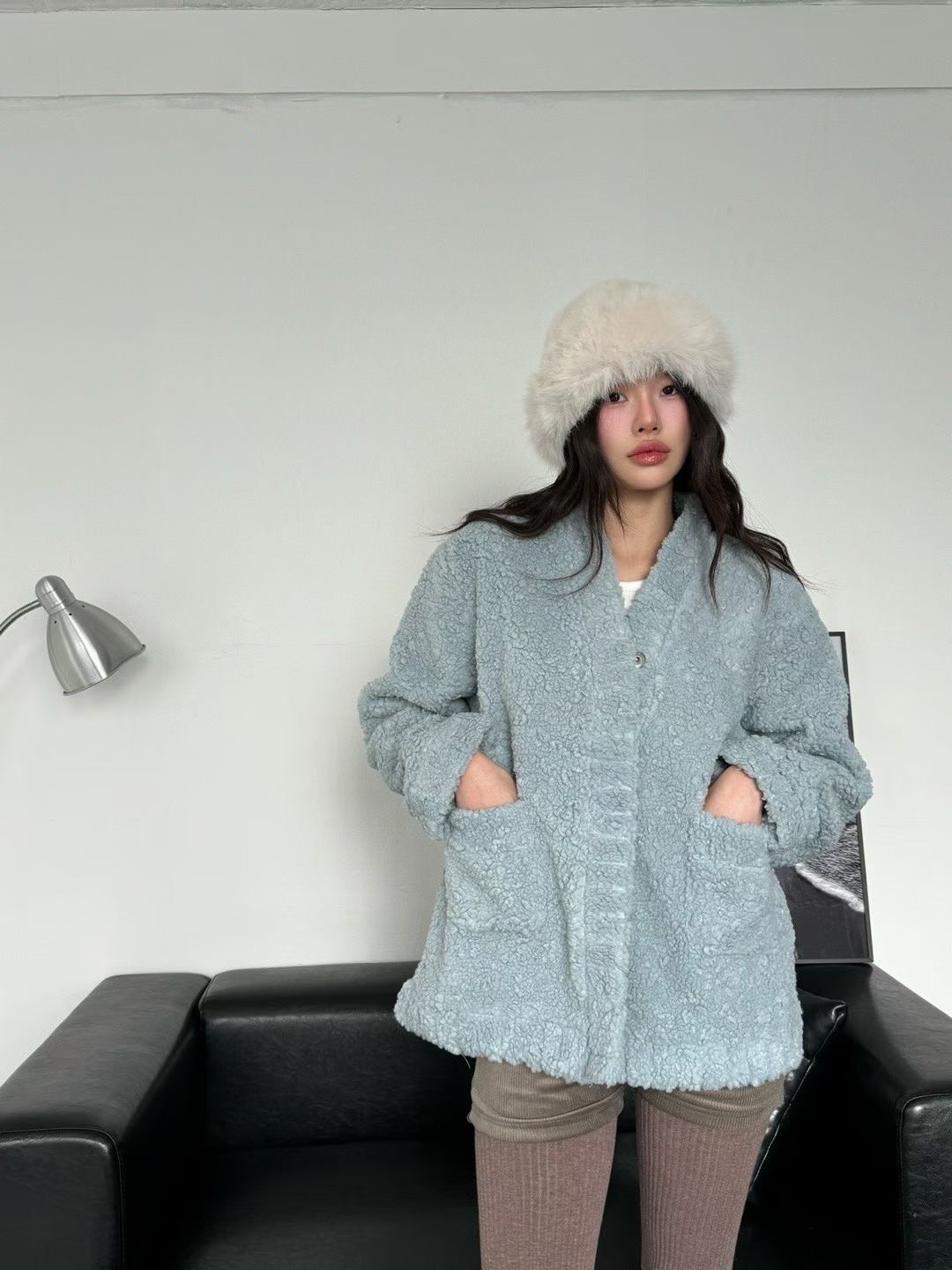 GISELE韓國代購㊣女裝新品人氣職業休閑真品熱賣推薦時尚夾克GISELE夾克圖色2