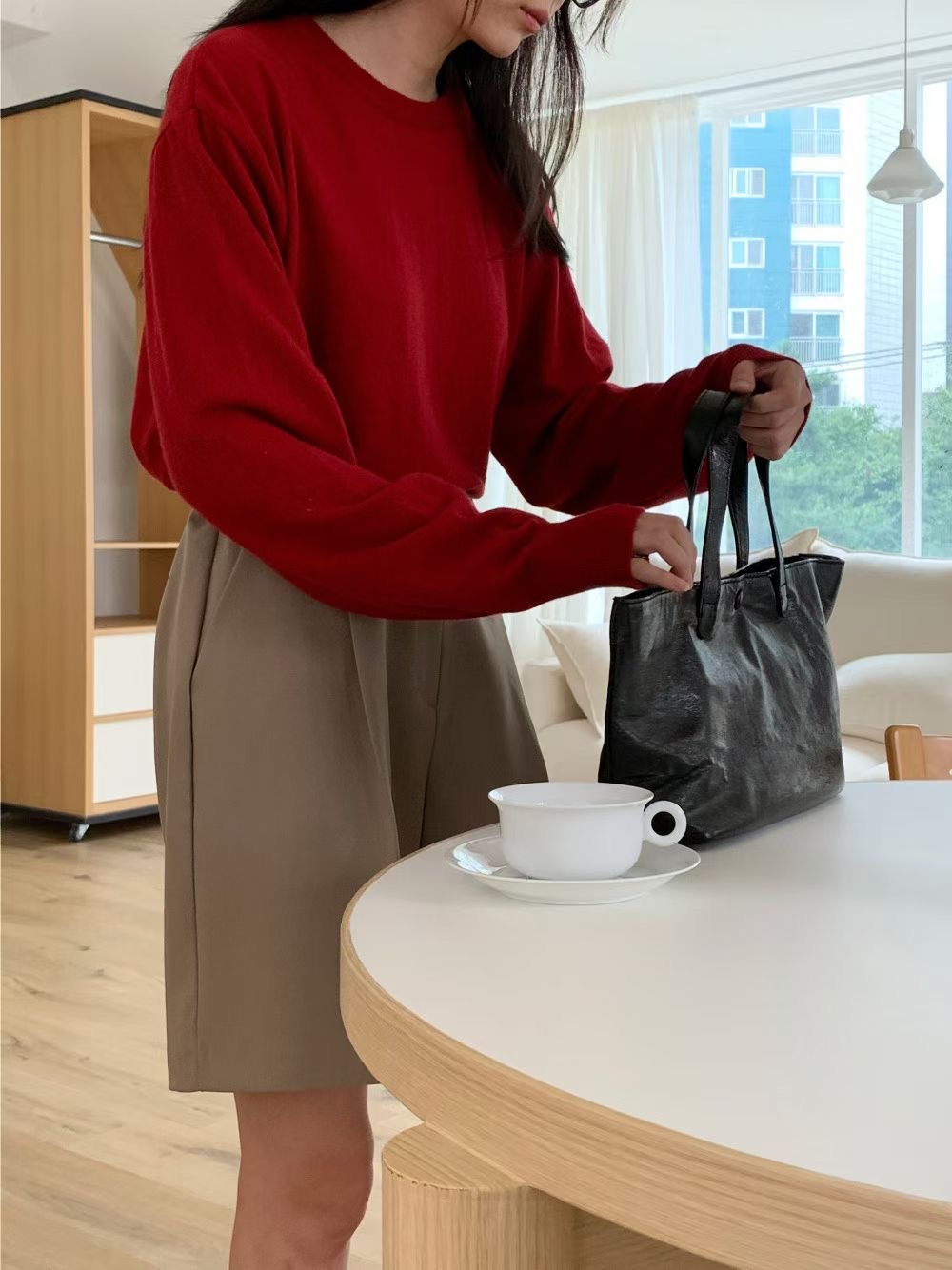 ALL OF US韓國直郵㊣女裝新品職業休閑真品熱賣推薦針織衫ALL OF US針織衫