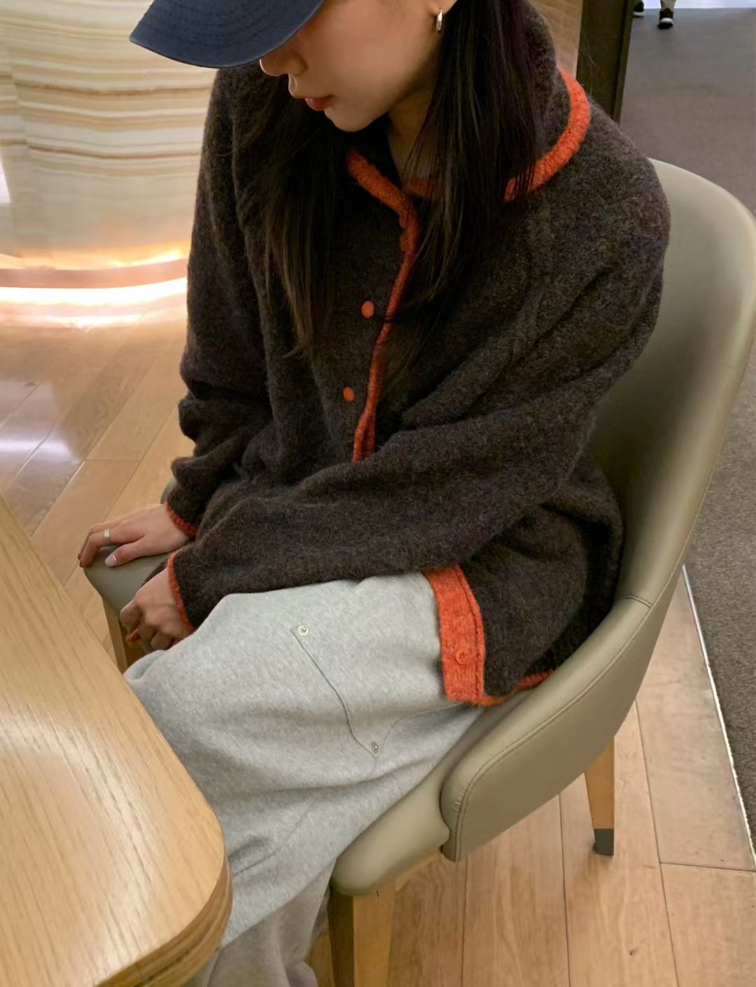 ALL OF US東大門㊣實拍女裝新品熱賣推薦時尚休閑人氣針織衫ALL OF US針織衫