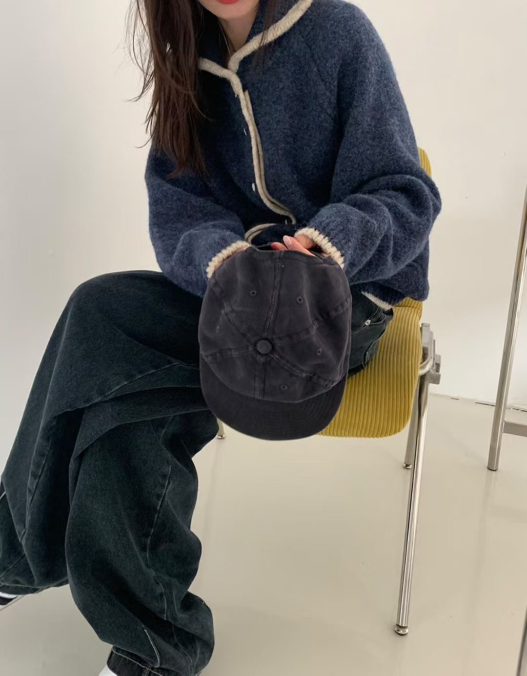 ALL OF US東大門㊣實拍女裝新品熱賣推薦時尚休閑人氣針織衫ALL OF US針織衫