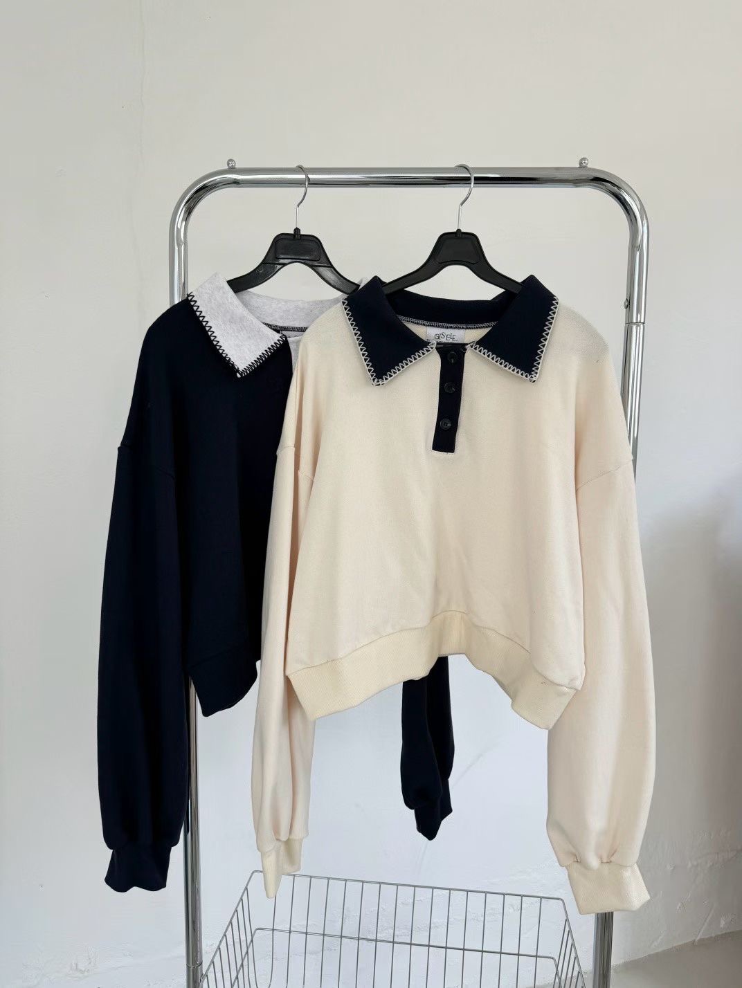 GISELE東大門㊣直郵女裝新品職業熱賣25秋冬時尚休閑人氣衛衣GISELE衛衣