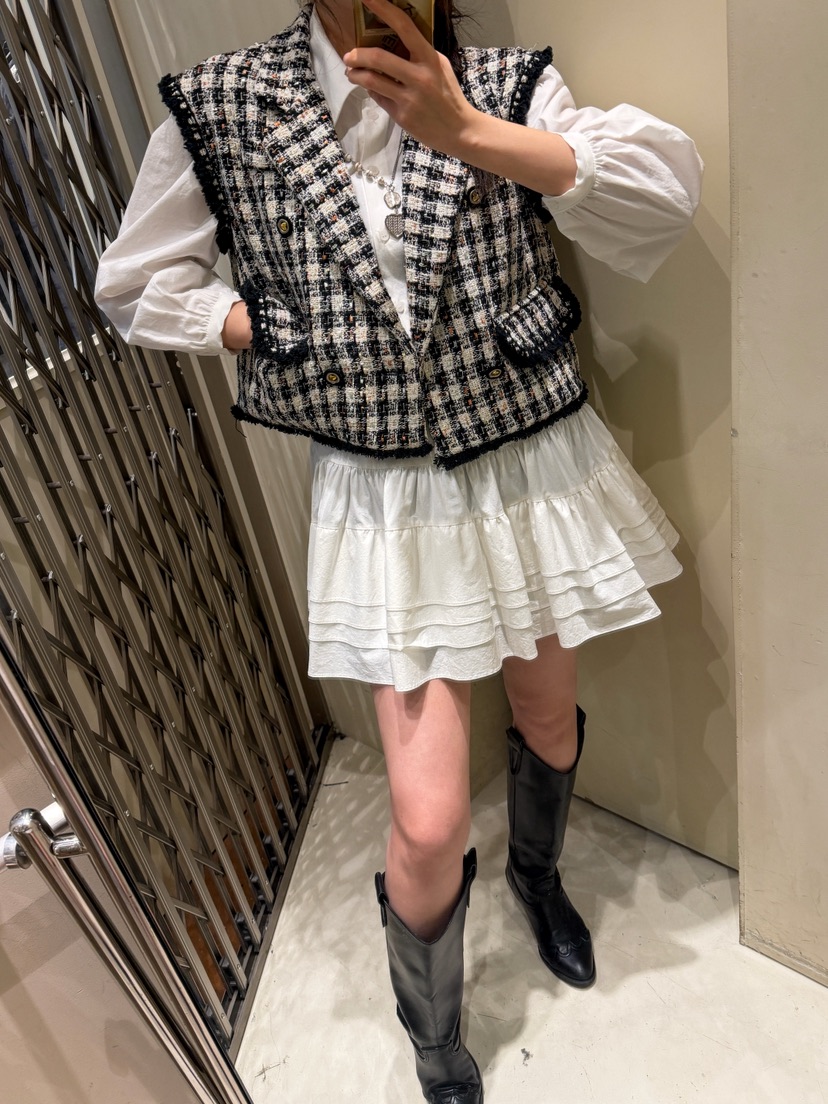 81 MARKET-L東大門㊣直郵女裝新款時尚休閑推薦25秋冬馬甲81 MARKET-L馬甲