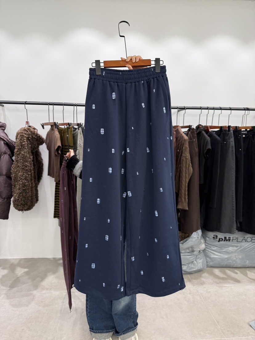 WATERMELON東大門㊣直郵女士新款推薦真品休閑25秋冬休閑褲WATER MELON休閑褲圖色2