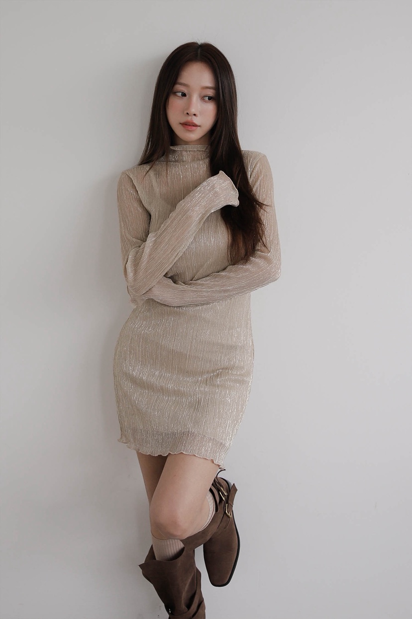 SLIT東大門㊣代購女裝新款25秋冬職業人氣休閑熱賣真品連衣裙SLIT連衣裙