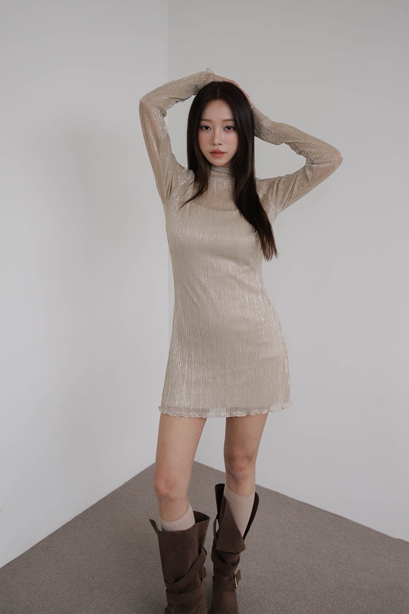 SLIT東大門㊣代購女裝新款25秋冬職業人氣休閑熱賣真品連衣裙SLIT連衣裙