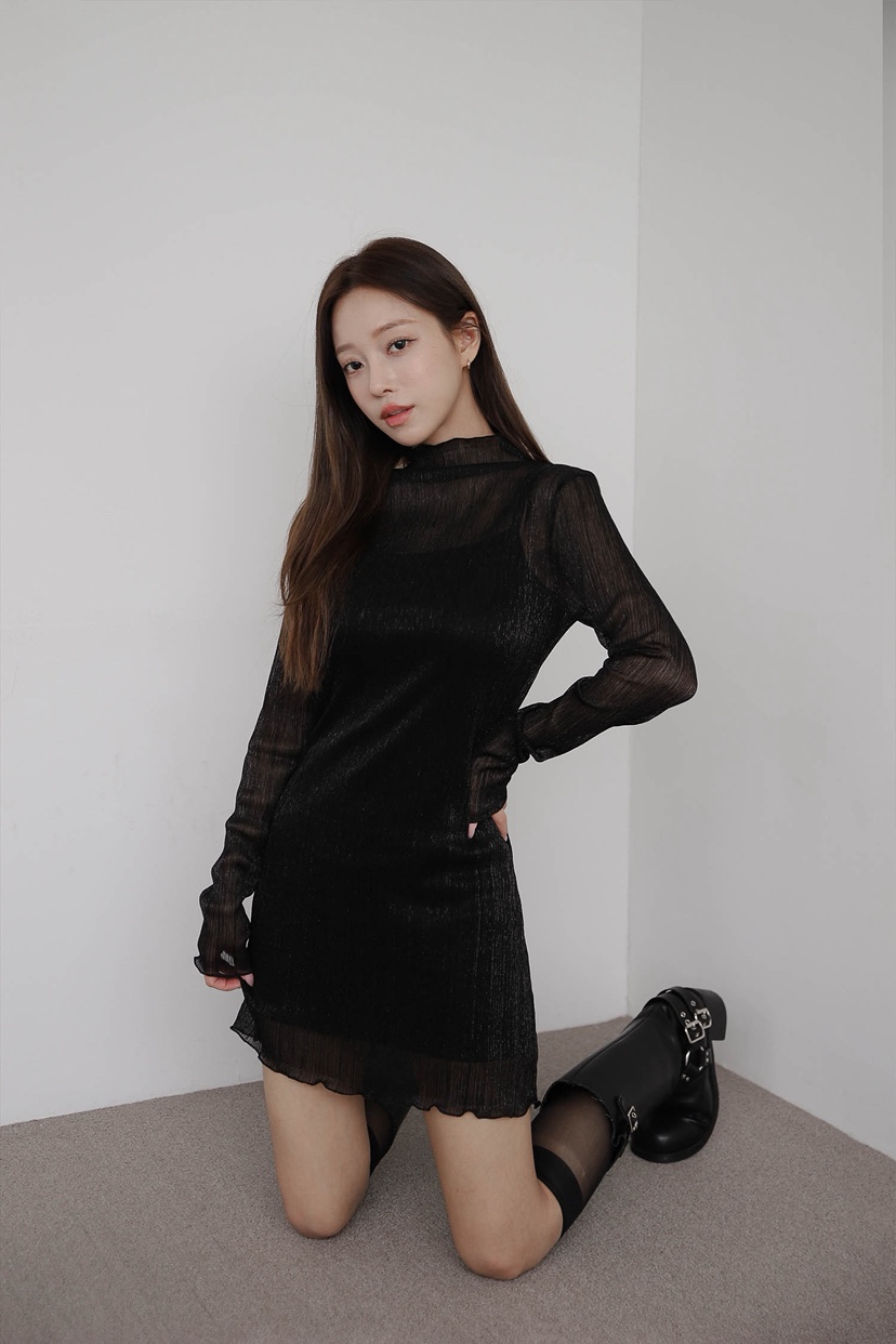 SLIT東大門㊣代購女裝新款25秋冬職業人氣休閑熱賣真品連衣裙SLIT連衣裙