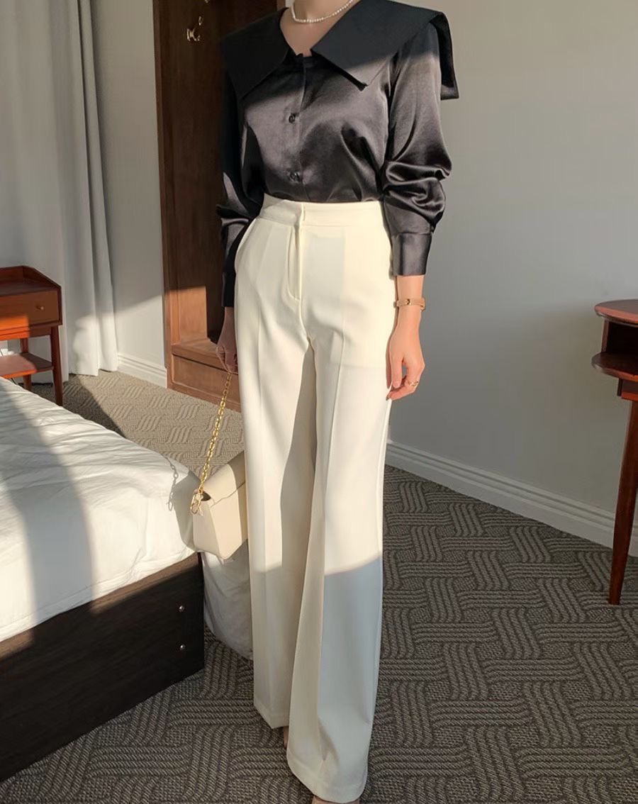 LUVLUV-럽럽-OT韓國直郵㊣女裝新款真品職業推薦熱賣休閑褲LUVLUV-럽럽-OT休閑褲