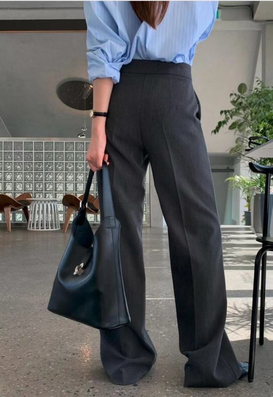 LUVLUV-럽럽-OT韓國直郵㊣女裝新款真品職業推薦熱賣休閑褲LUVLUV-럽럽-OT休閑褲