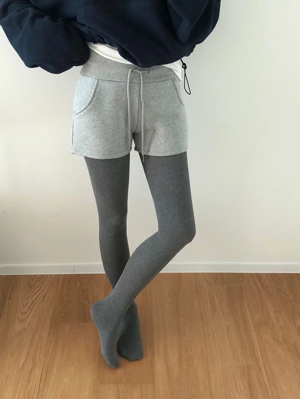 UNSANE韓國代購㊣女裝新品職業真品人氣推薦熱賣休閑時尚短褲UNSANE短褲圖色1