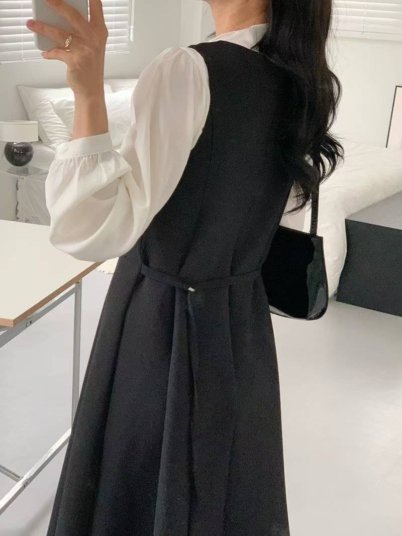 ON-NI-언니-T韓國直郵㊣女裝新款25秋冬熱賣時尚真品連衣裙ON-NI連衣裙