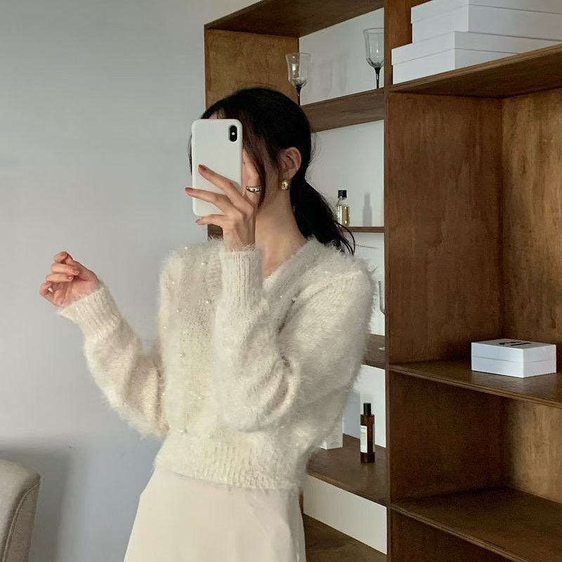 ON-NI-언니-T韓國直郵㊣女裝新款職業推薦人氣25秋冬針織衫ON-NI針織衫