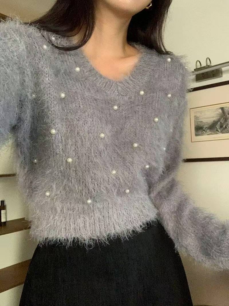 ON-NI-언니-T韓國直郵㊣女裝新款職業推薦人氣25秋冬針織衫ON-NI針織衫