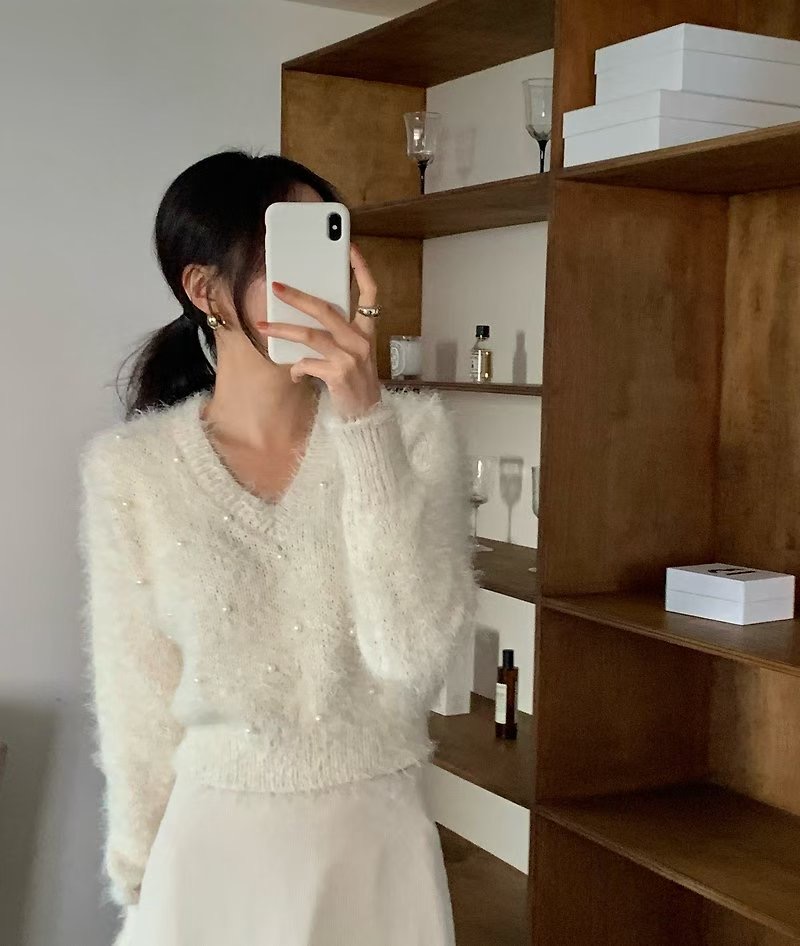 ON-NI-언니-T韓國直郵㊣女裝新款職業推薦人氣25秋冬針織衫ON-NI針織衫圖色2