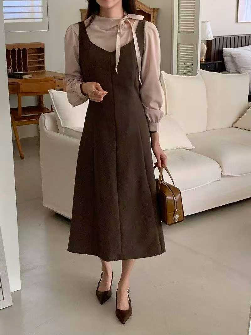 ON-NI-언니-T東大門㊣直郵女士新品人氣推薦連衣裙不含內搭ON-NI連衣裙圖色2