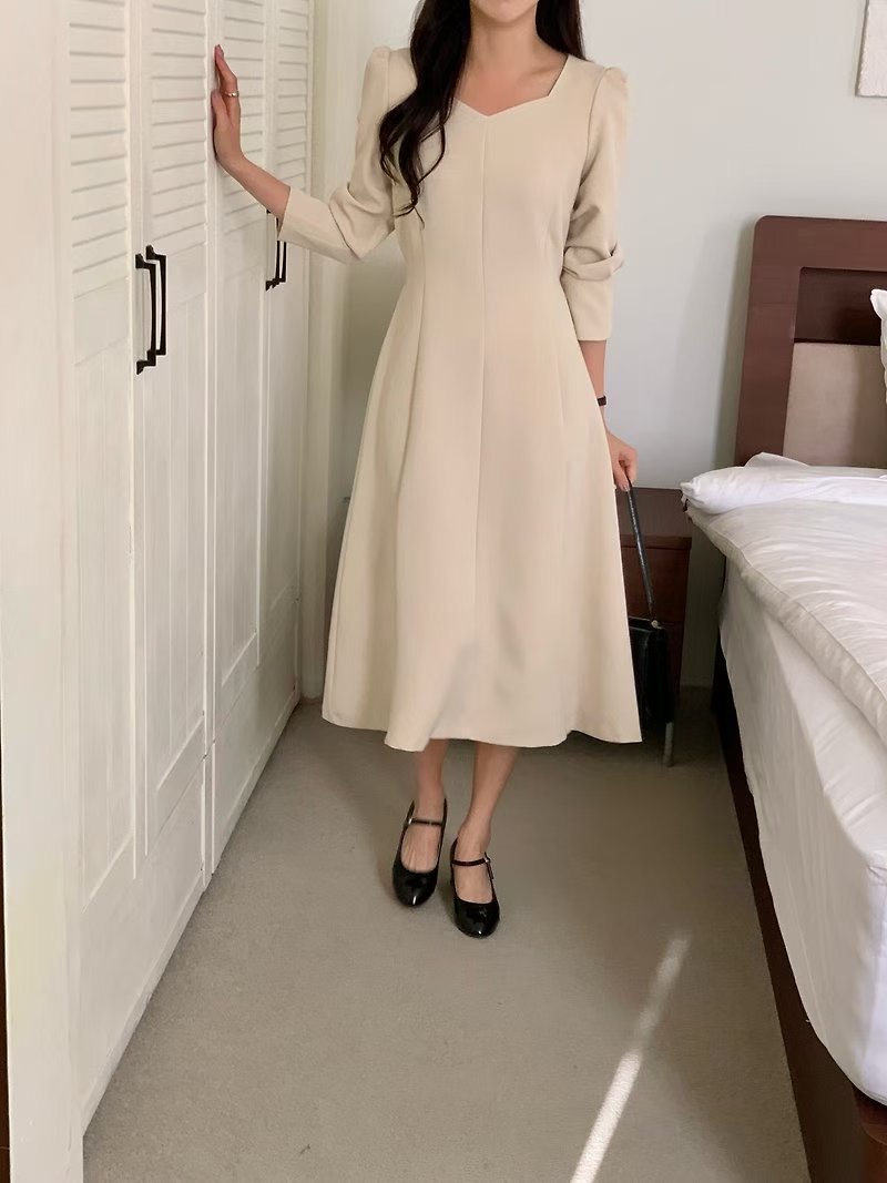 ON-NI-언니-T東大門㊣直郵女士新款休閑推薦時尚人氣連衣裙ON-NI連衣裙圖色1