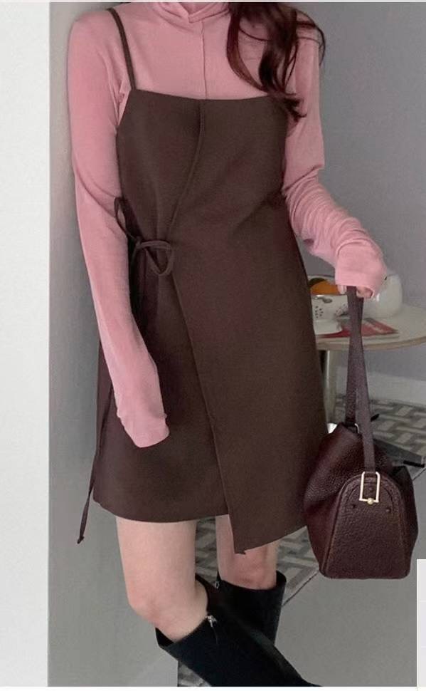 ON-NI-언니-T東大門㊣代購女裝新款職業人氣連衣裙不含內搭ON-NI連衣裙圖色2