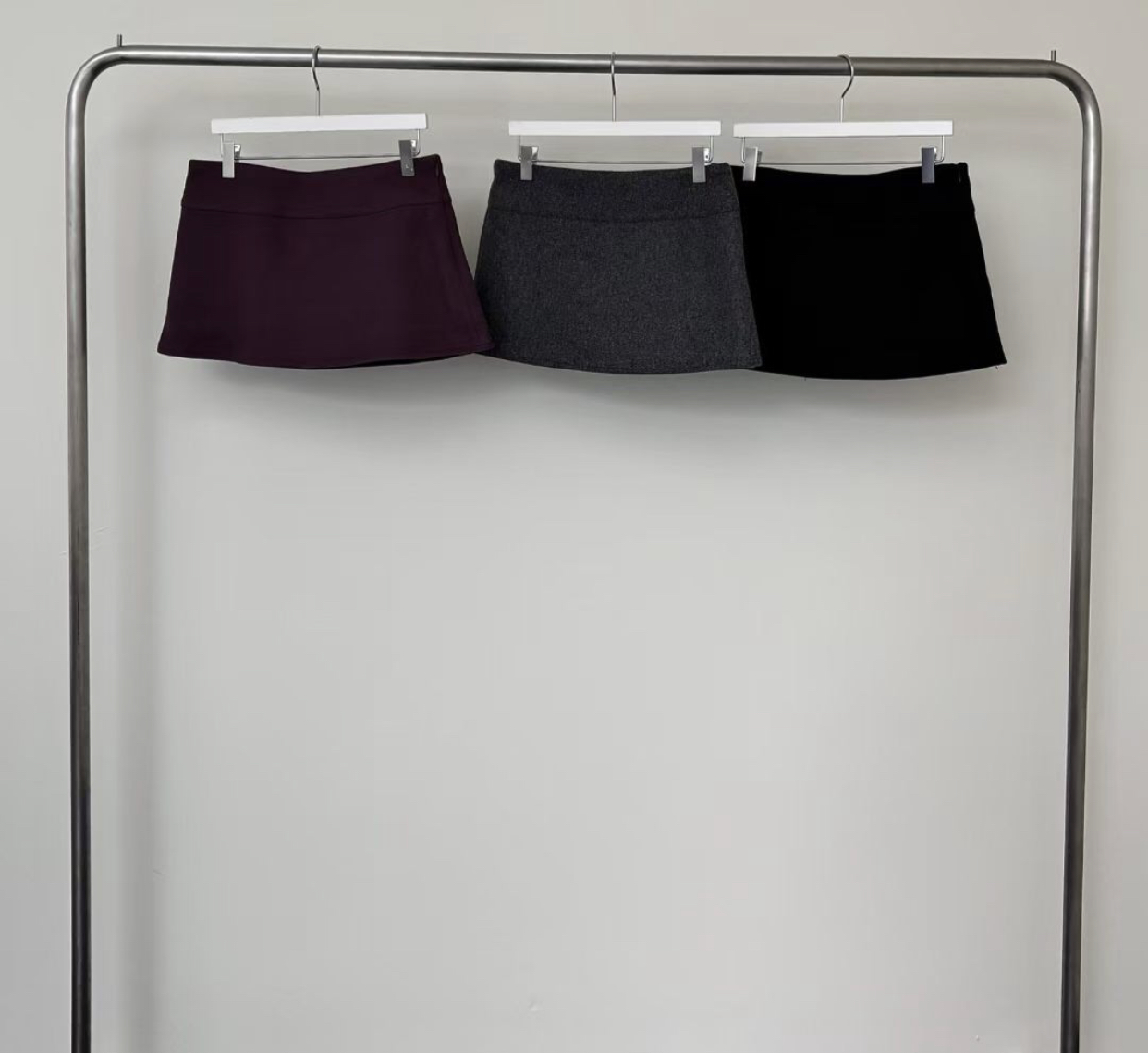 UNSANE韓國直郵㊣女裝新款25秋冬職業時尚真品熱賣休閑短裙UNSANE短裙圖色3左三色