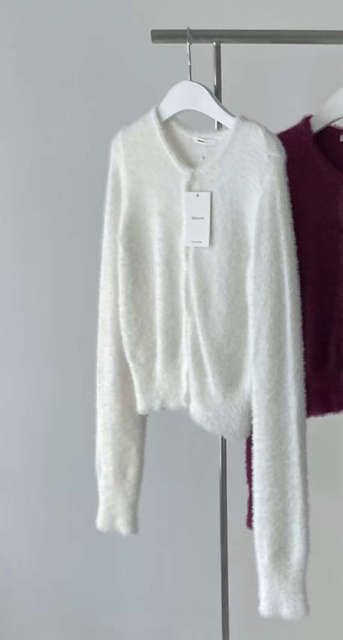 UNSANE韓國代購㊣女裝新品時尚休閑推薦職業25秋冬針織衫兔子UNSANE針織衫圖色1